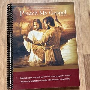 Preach My Gospel Missionary Guide Book - Brown & Cream Cover
